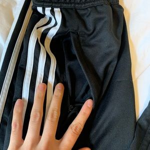 adidas sweatpants with zip pockets